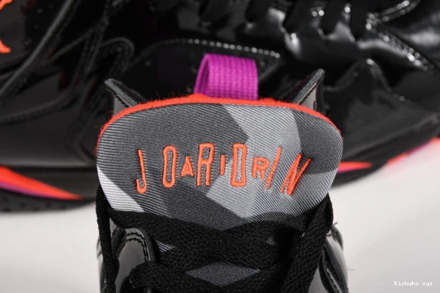 Retro Jordan Black Patent 313358-006 7 Air 0730